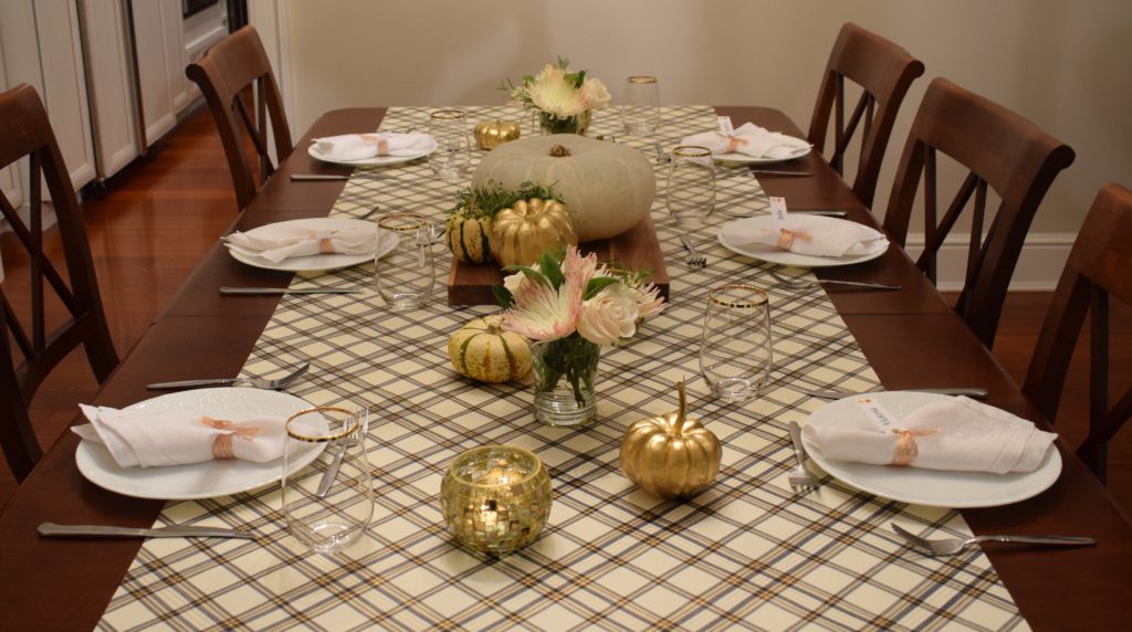 Last Minute Thanksgiving Table