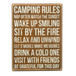 This camping birthday is perfect for this First Birthday Party. This birthday theme works as a boy themed or girl themed party. For all details click here for creating this Smores bar and creating your own camping party. This would also be adorable as a baby shower theme.