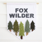 This camping birthday is perfect for this First Birthday Party. This birthday theme works as a boy themed or girl themed party. For all details click here for creating this Smores bar and creating your own camping party. This would also be adorable as a baby shower theme. 