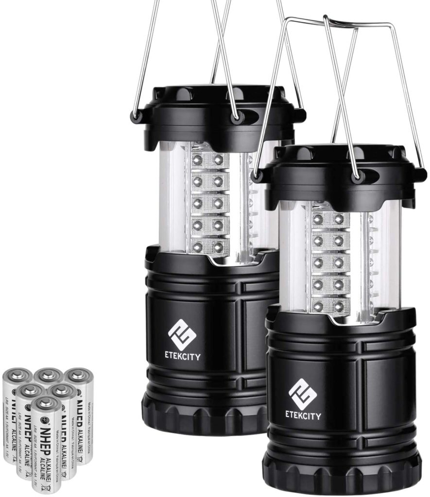 Etekcity Camping Lantern Battery Powered Led For Power Outages, Emergency  Light For Hurricane Supplies Survival Kits, Operated Lamp, Camping Gear  Acce