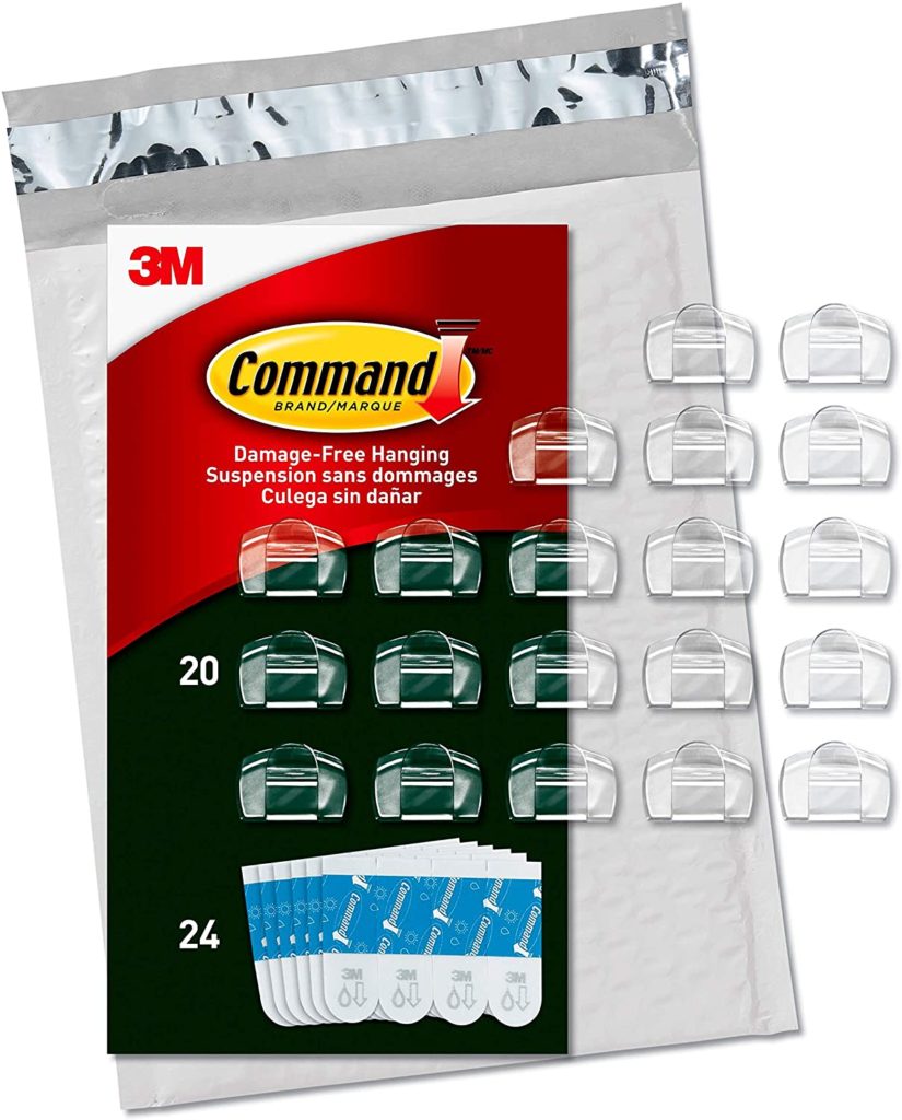 Command Outdoor Light Clips & Strips Kit